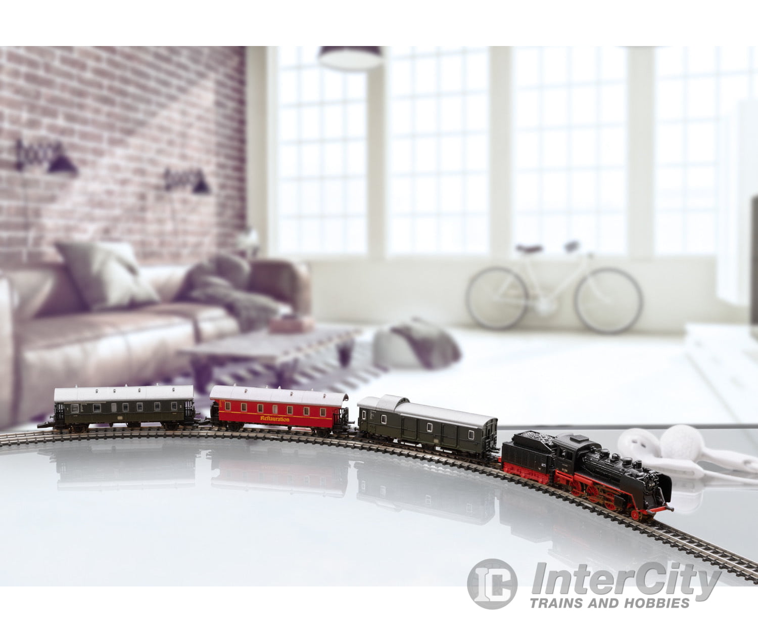 Marklin 81874 Museum Passenger Train Starter Set with a Class 24 Steam Locomotive - Default Title (IC-MARK-81874)