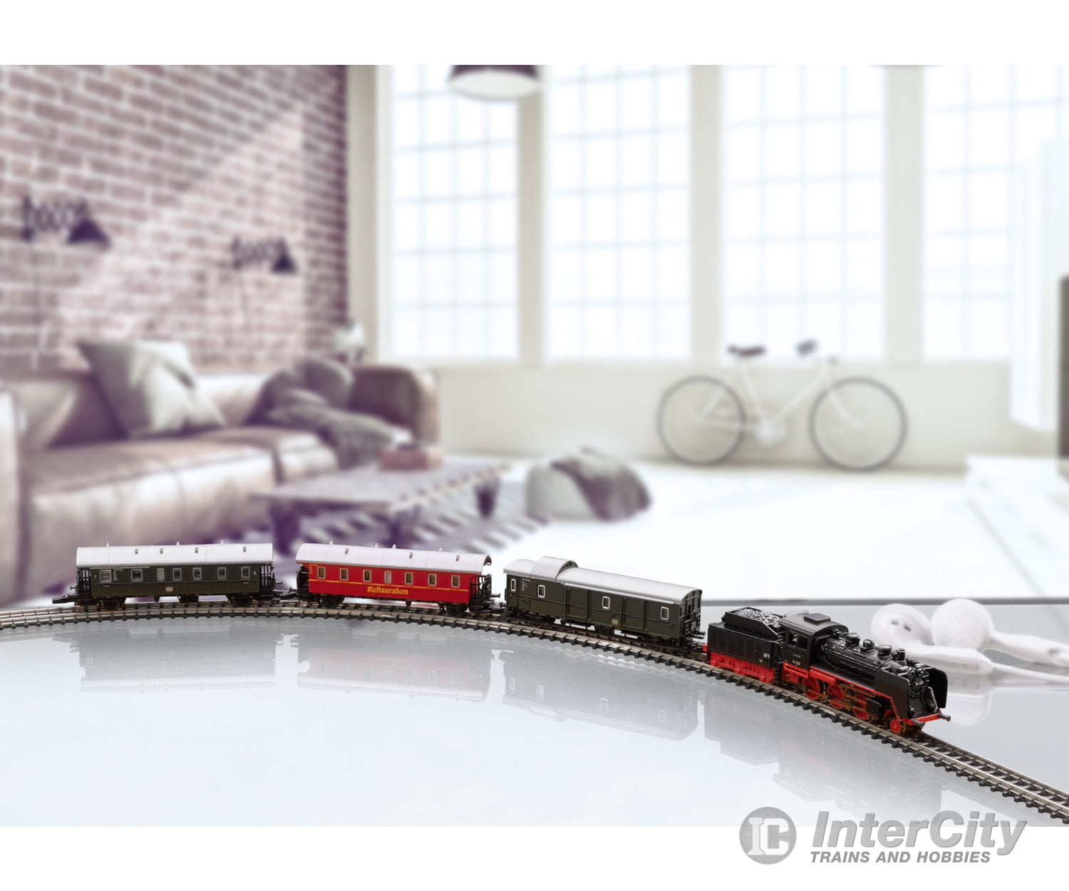 Marklin 81874 Museum Passenger Train Starter Set with a Class 24 Steam Locomotive - Default Title (IC-MARK-81874)