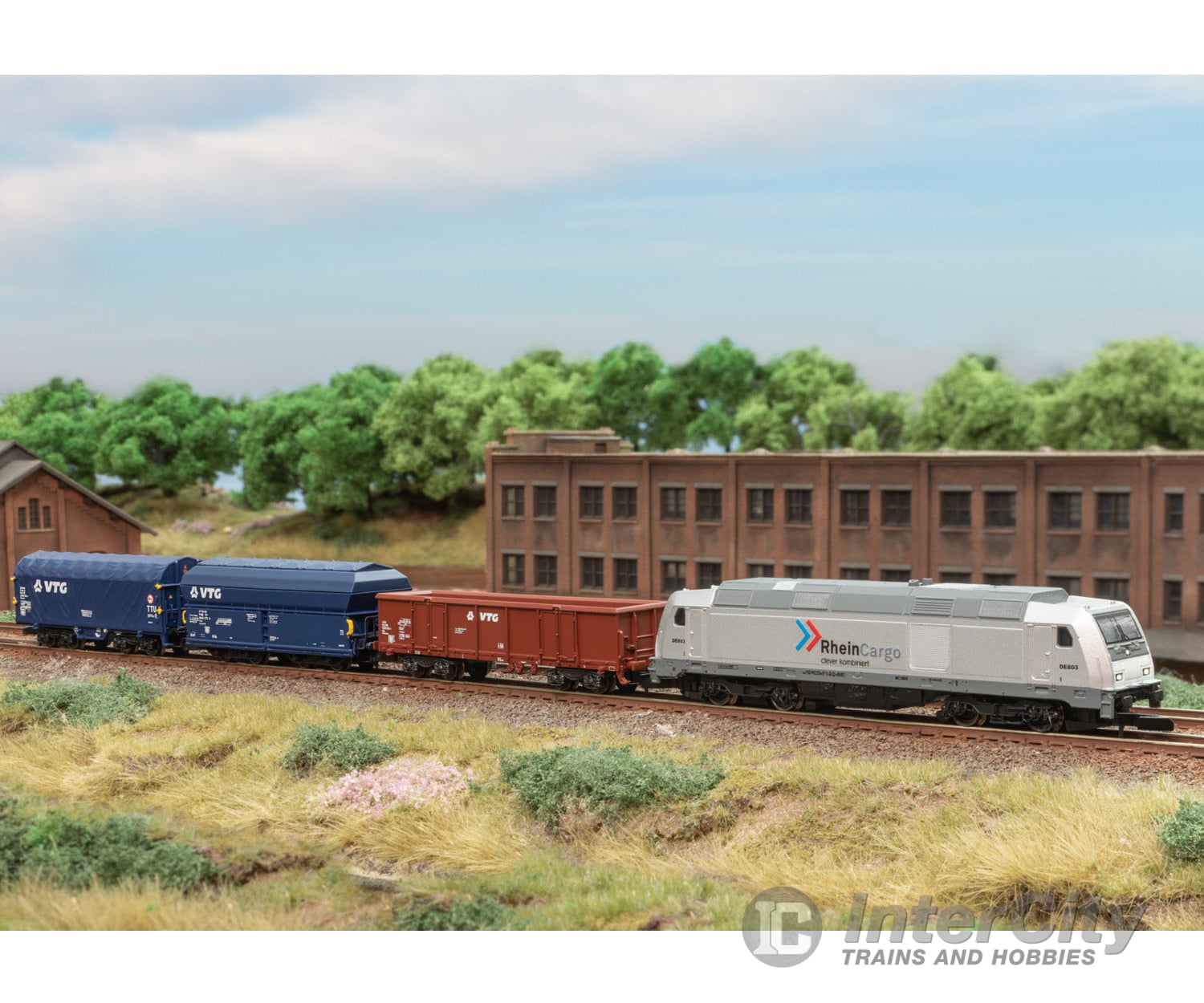 Marklin 81875 Modern Freight Service Starter Set with a Class 285 Diesel Locomotive - Default Title (IC-MARK-81875)