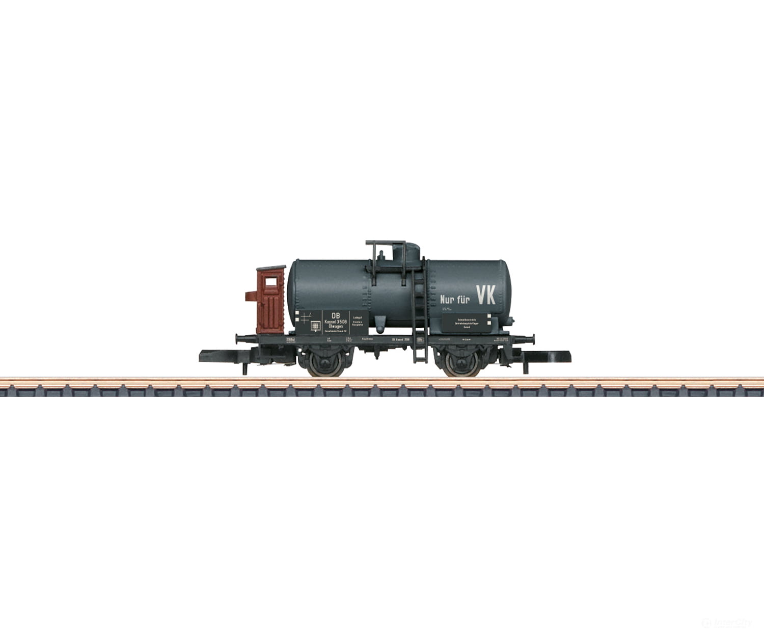 Marklin 82303 Z DB Maintenance Tank Car with a Brakeman’s Cab European Freight Cars