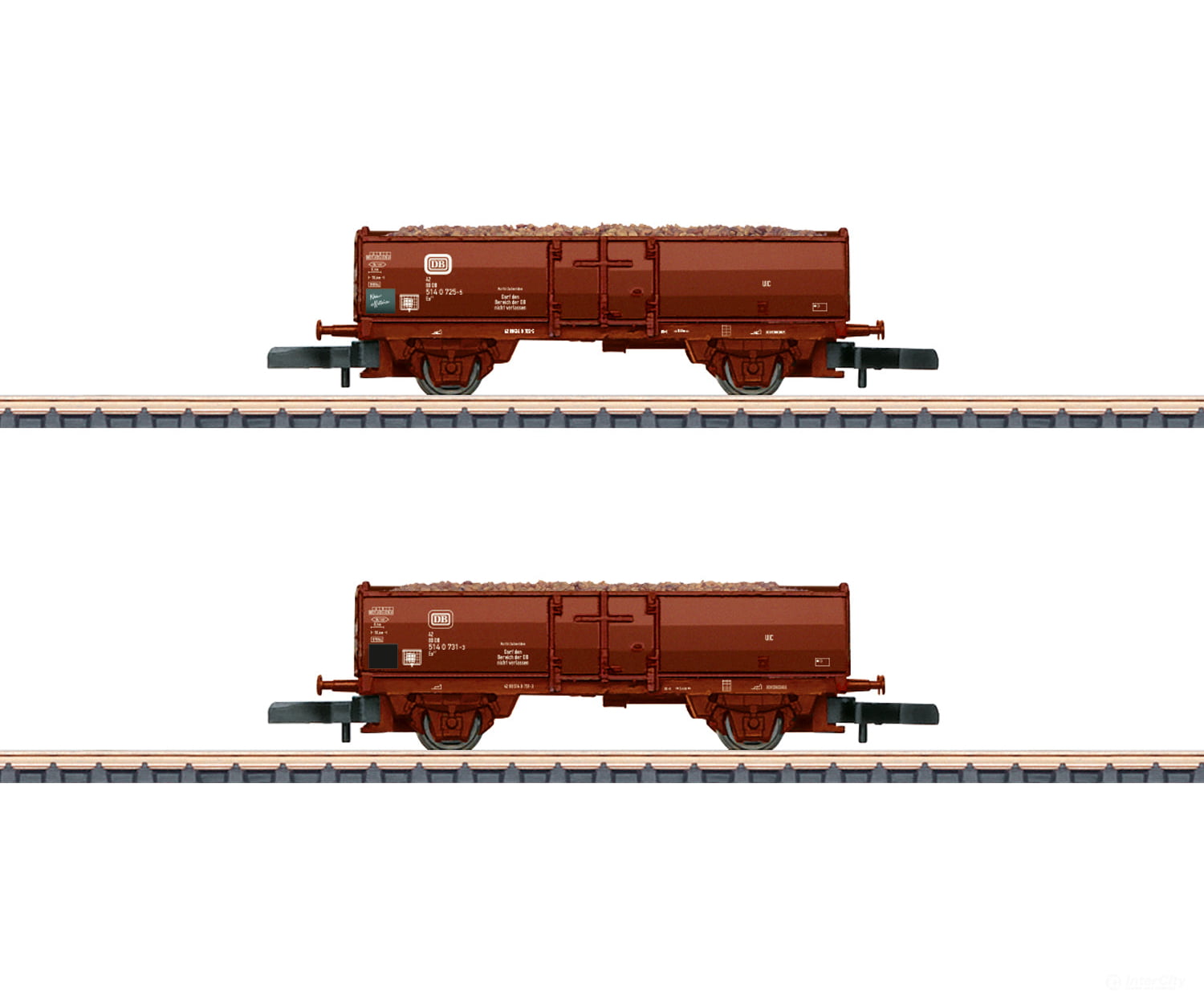 Marklin 82396 Z Freight Car Set With Sugar Beet Load European Cars