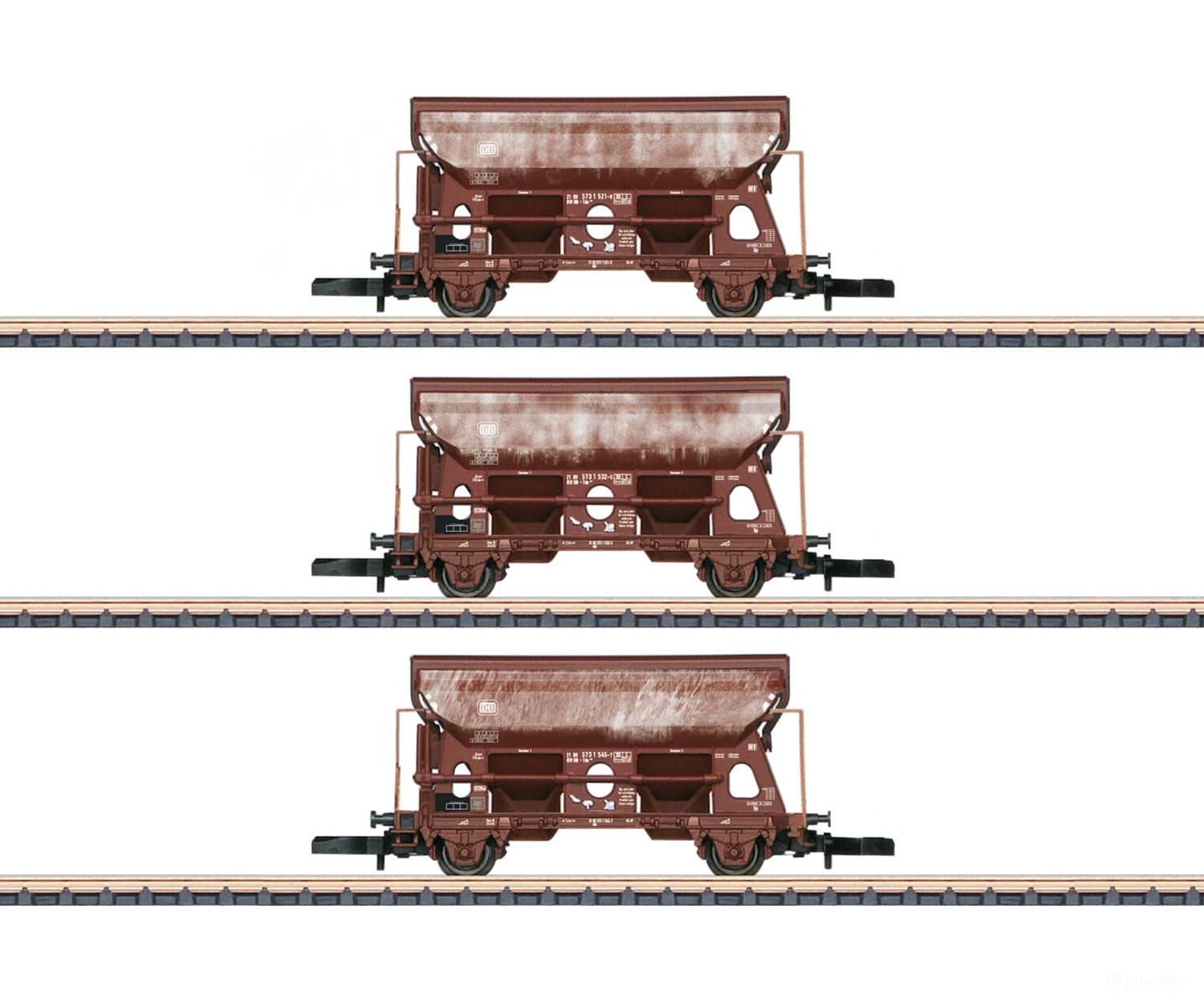 Marklin 82441 Z DB ’Potash Transport 1’’ Car Set - European Freight Cars
