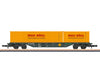 Marklin 82642 Z Type Sgns Container Transport Car with Containers (MHI Exclusive Item) - European Freight Cars