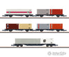 Marklin 82664 Z Db Container Wagon Set Era Iv (Marklin Mhi Exclusiv Item) European Freight Cars