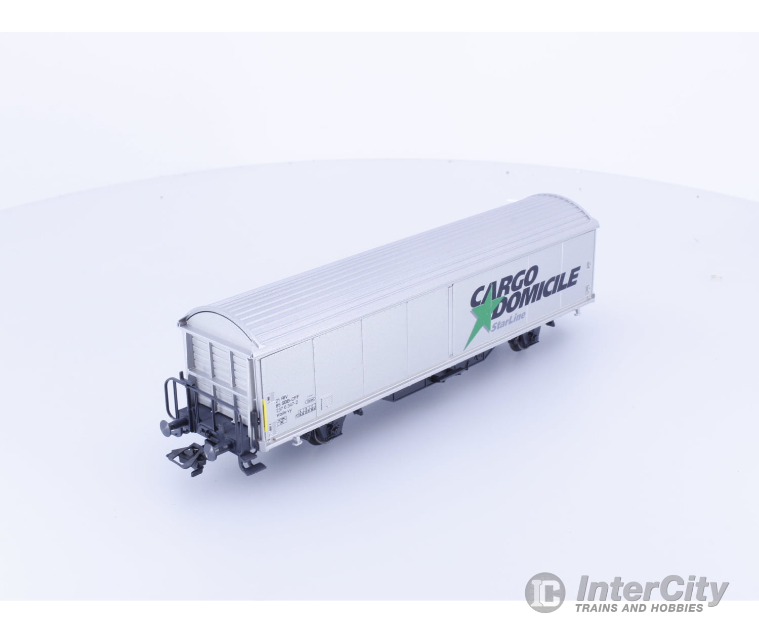 Marklin 84735.6 HO SBB-CFF-FFS Schiebewandwagen Cargo Domicile Starline 347-2 European Freight Cars