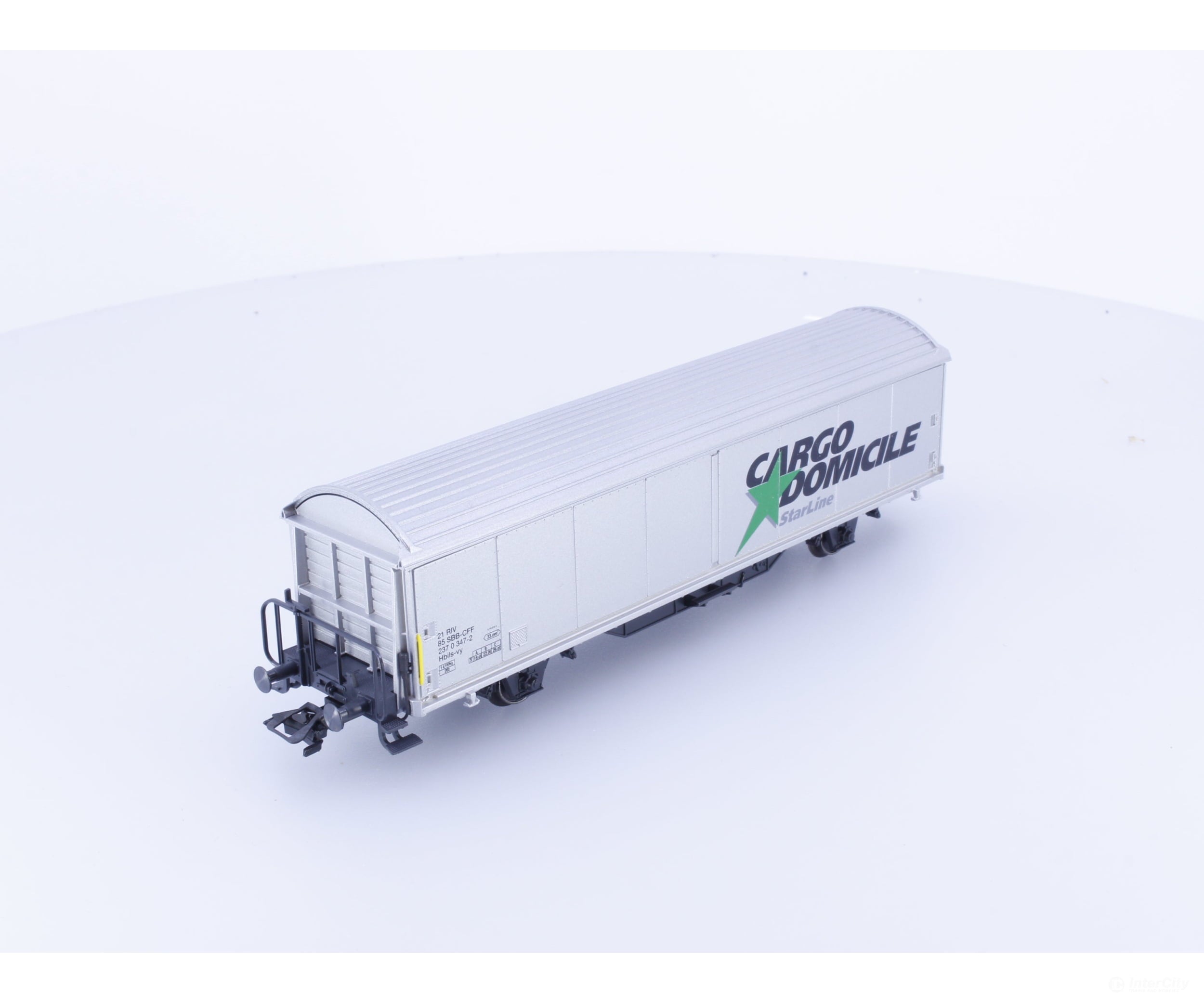 Marklin 84735.6 HO SBB-CFF-FFS Schiebewandwagen Cargo Domicile Starline 347-2 European Freight Cars