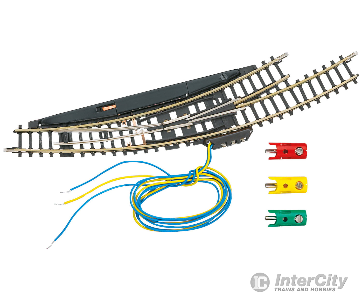 Marklin 8568 Electric Left Curved Turnout 195 mm - Default Title (IC-MARK-8568)