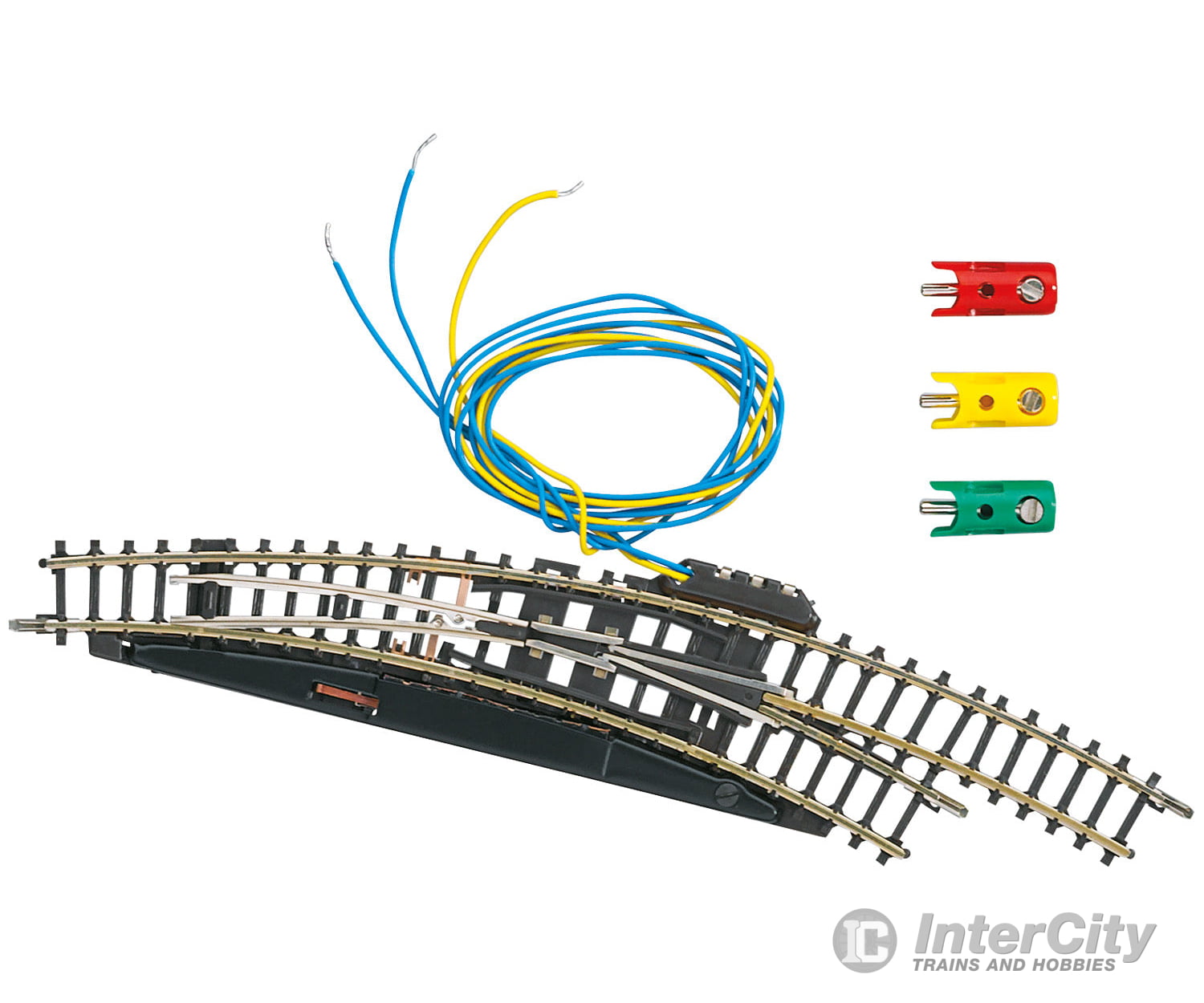 Marklin 8569 Electric Right Curved Turnout 195 mm - Default Title (IC-MARK-8569)