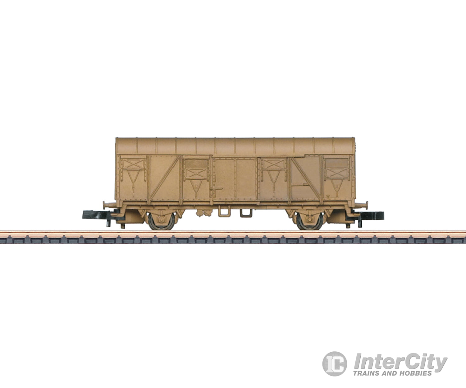 Marklin 86004 Z Boxcar In Real Bronze European Freight Cars