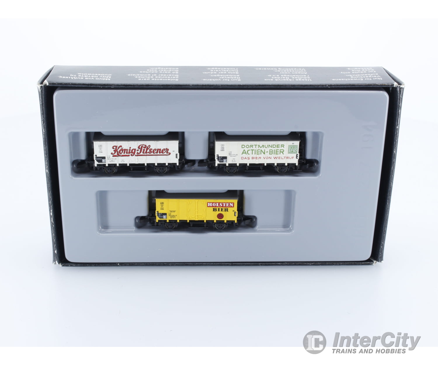 Marklin 86394 Z Db Beer Car Set. Consisting Of 3 Different Cars European Freight