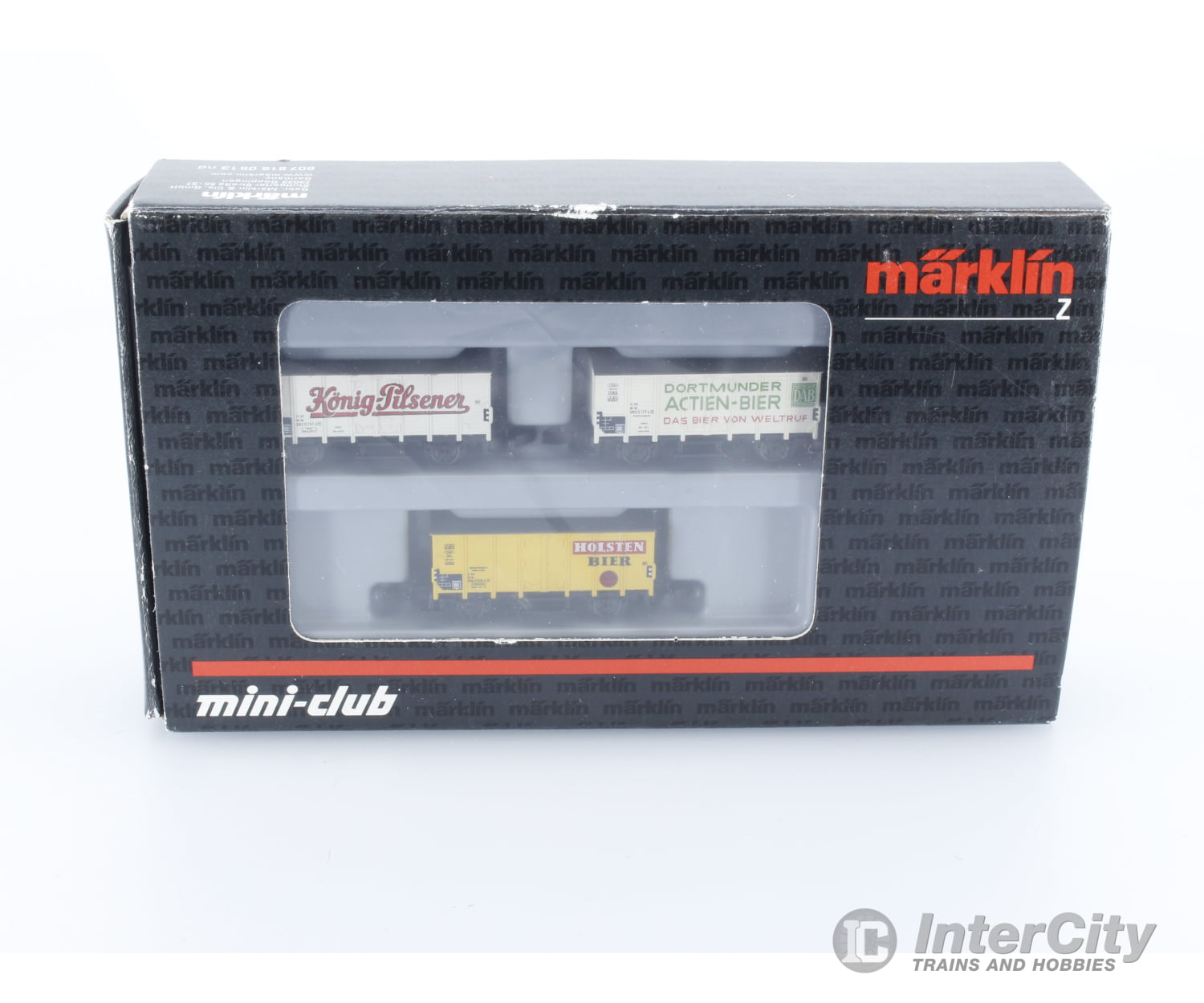 Marklin 86394 Z Db Beer Car Set. Consisting Of 3 Different Cars European Freight