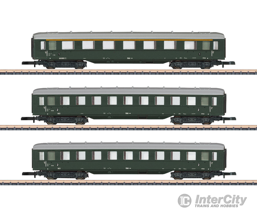 Marklin 87107 Z Obb Öbb Skirted Car Set European Passenger Cars