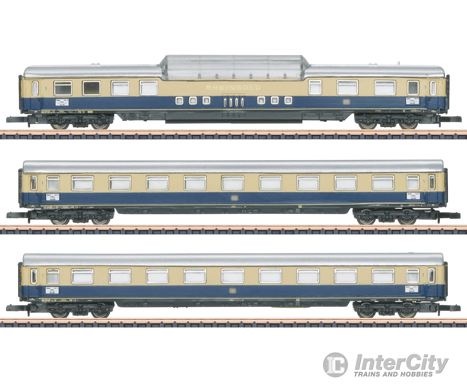 Marklin 87266 Z DB ’Rheingold’ Car Set 2 (MHI Exclusive Item) European Passenger Cars