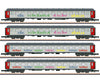 Marklin 87283 Z ’Snälltåget’ Car Set European Locomotives