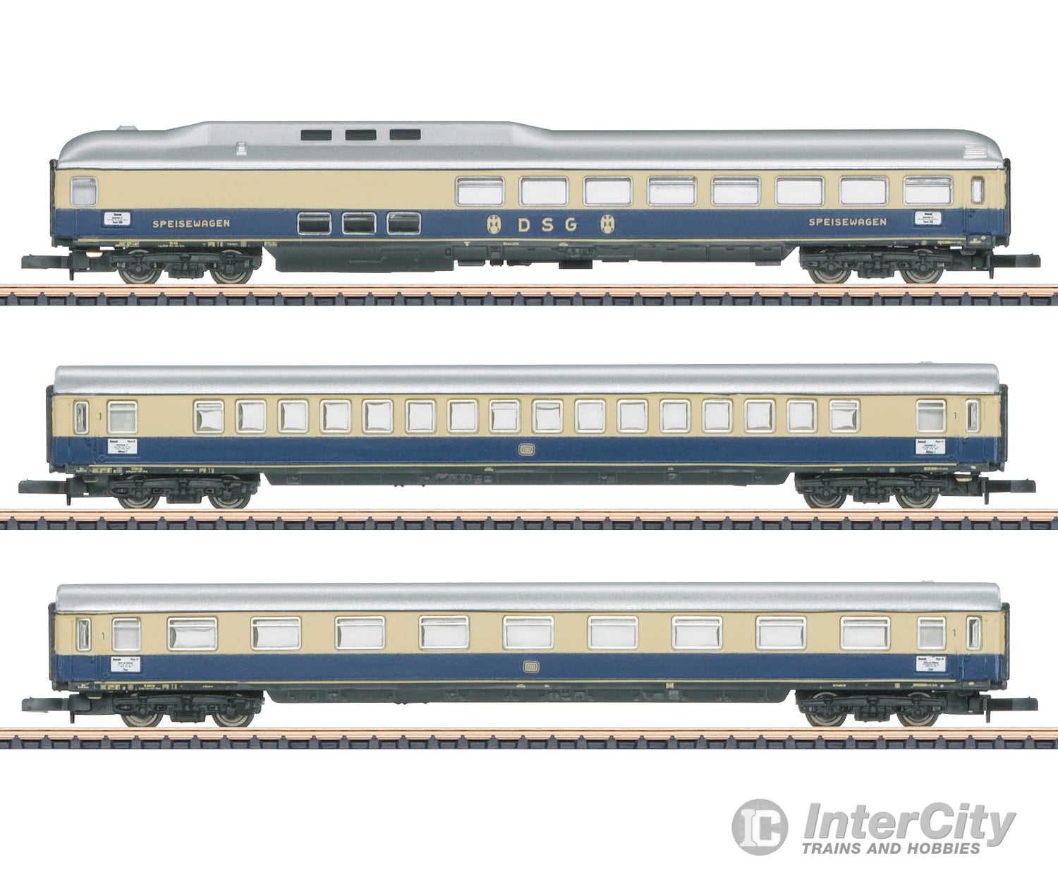 Marklin 87284 Z DB ’Rheingold’ Car Set 1 (MHI Exclusive Item) European Passenger Cars