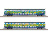 Marklin 87306 Z ’Touristik’ 1 Bi-Level Car Set European Passenger Cars