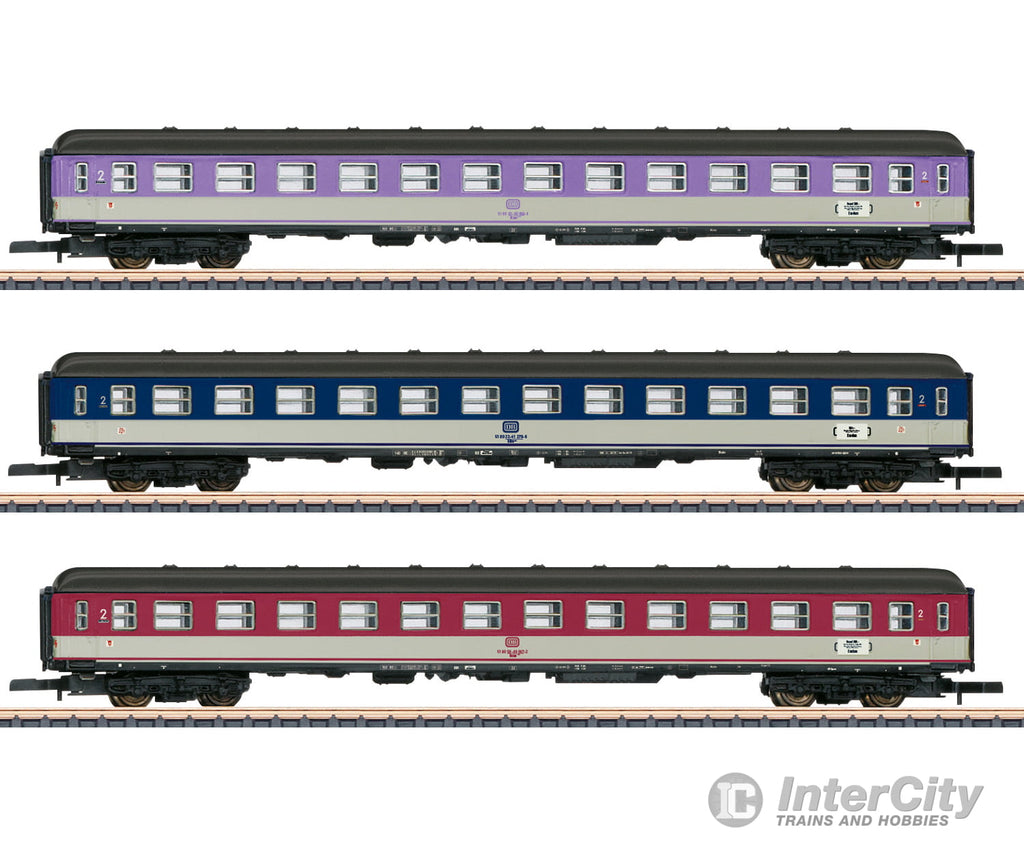 Marklin 87402 DB "Pop Cars" Express Train Passenger Car Set - Default Title (IC-MARK-87402)