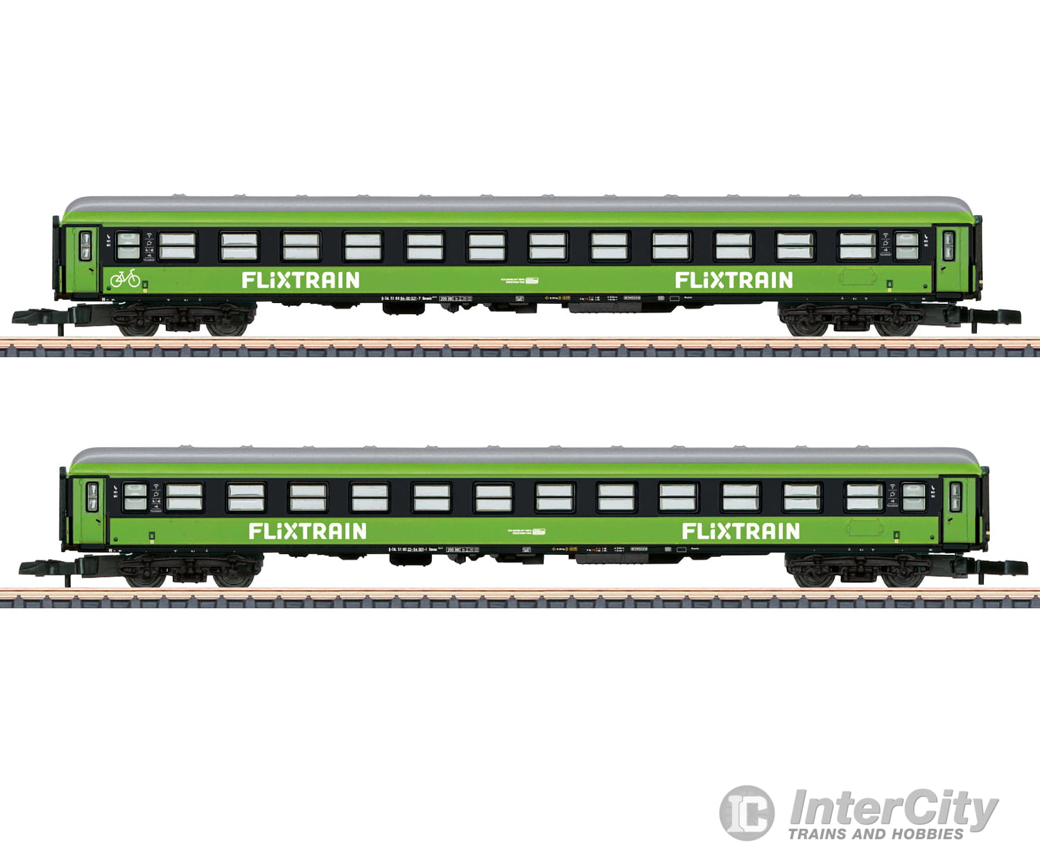 Marklin 87404 Z Express Train Car Set 2 (MHI Exclusive Item) European Passenger Cars
