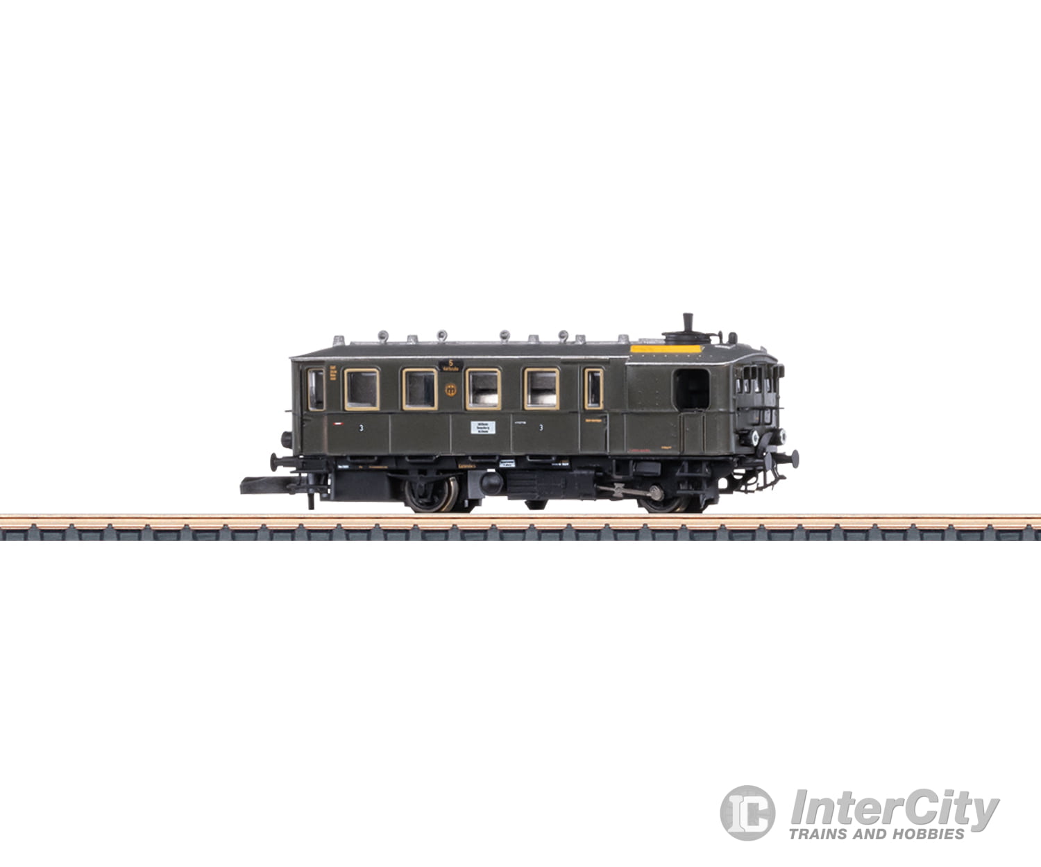 Marklin 88147 Z DRG Kittel Steam Powered Rail Car (DRG Ci dT Wü 05) European Locomotives