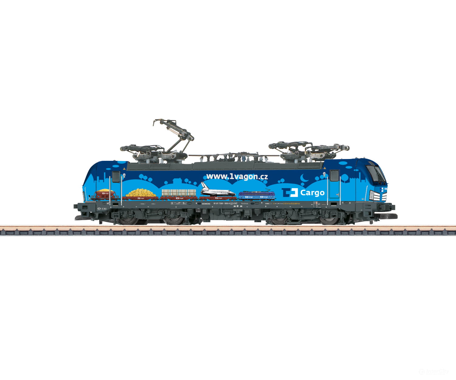 Marklin 88235 Z Class 383 (Vectron) Electric Locomotive European Locomotives