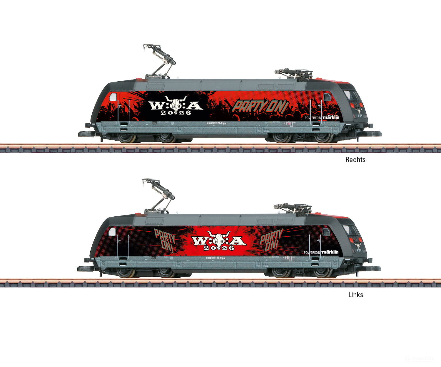 Marklin 88666 Z Class 101 W:O:A® Electric Locomotive - European Locomotives