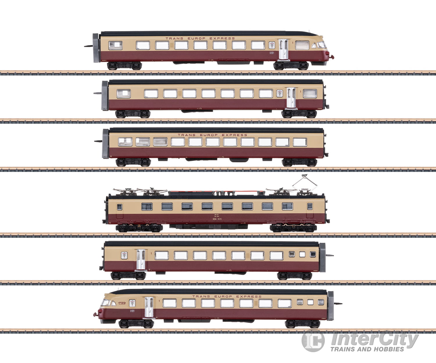 Marklin 88730 Z SBB-CFF-FFS Class RAe TEE II Express Powered Rail Car Train European Locomotives