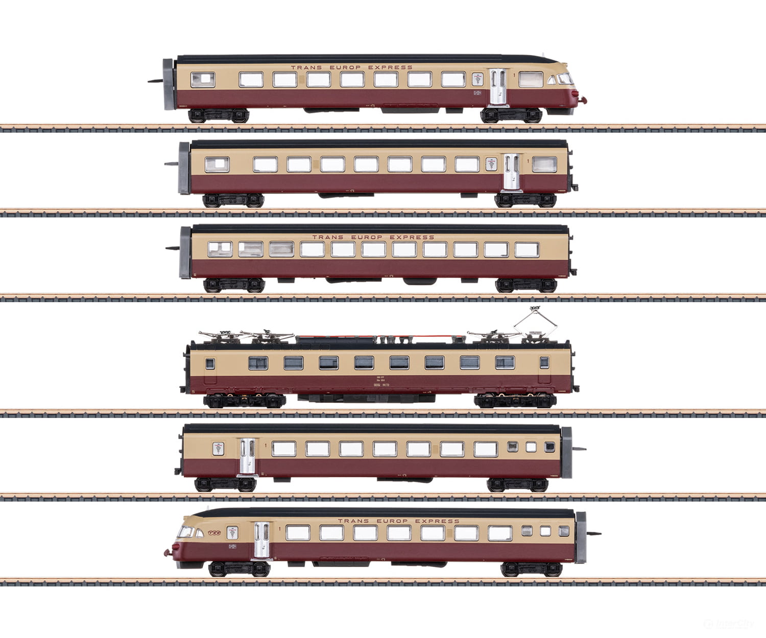 Marklin 88730 Z SBB-CFF-FFS Class RAe TEE II Express Powered Rail Car Train European Locomotives