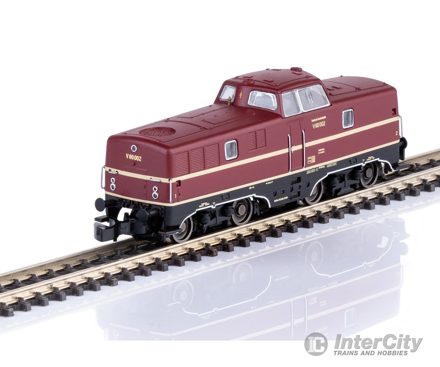 Marklin 88801 Z DB Road Diesel Locomotive Road Number V 80 002 European Locomotives