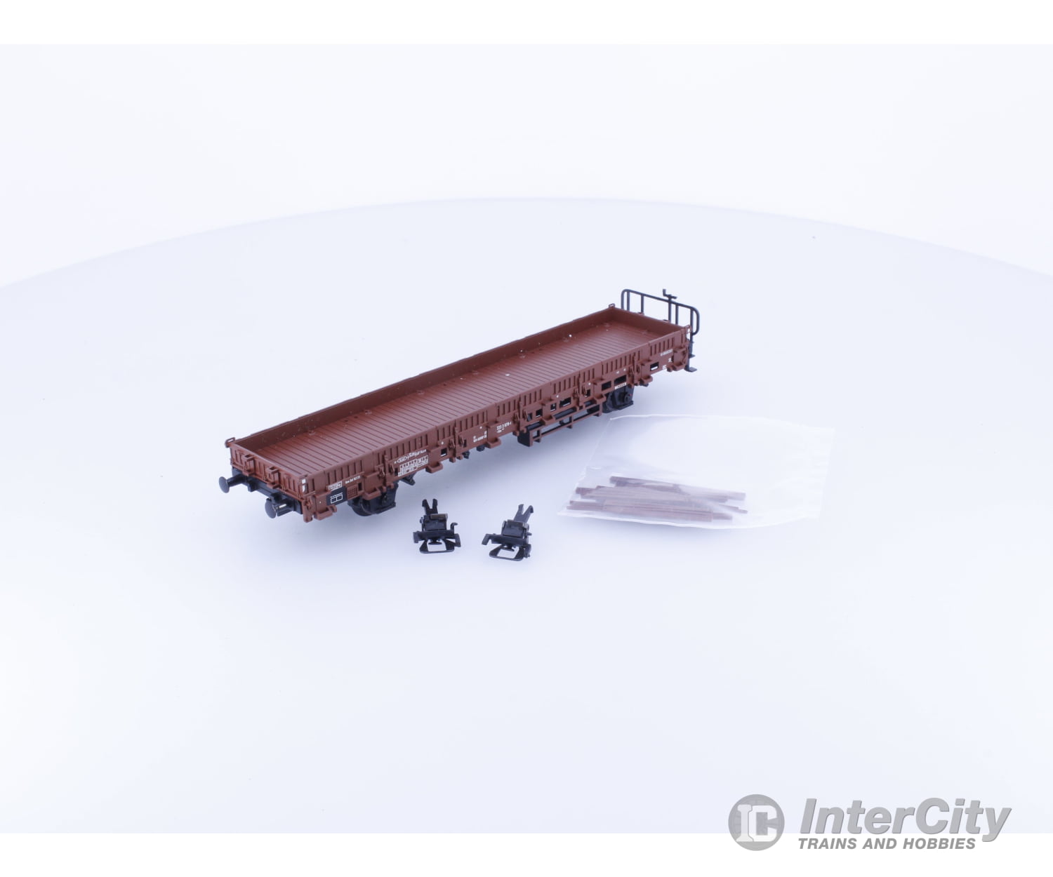 Marklin 978-1 HO DB Low Side Flat Car #2 with Stakes 978-1 European Freight Cars