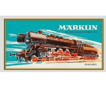 Marklin A 15965 Paint-by-Numbers Set - Class 01 Steam Locomotive - Collectibles