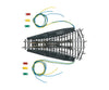 Marklin 2270 Symmetrical Three-Way Turnout 168,9 mm / 424,6 mm - Default Title (IC-MARK-2270)