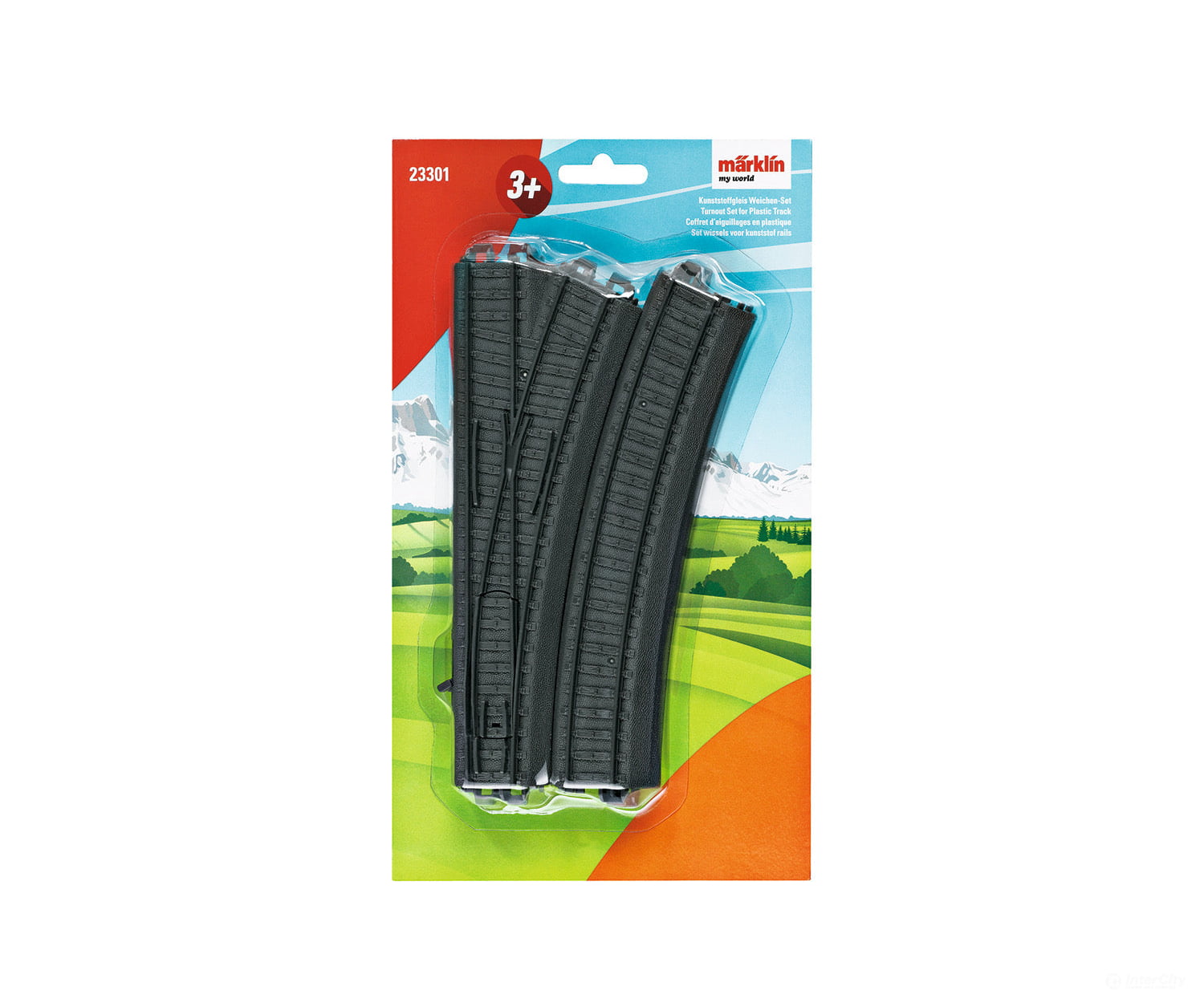 Marklin 23301 Marklin my world - Turnout Set for Plastic Track - Default Title (IC-MARK-23301)