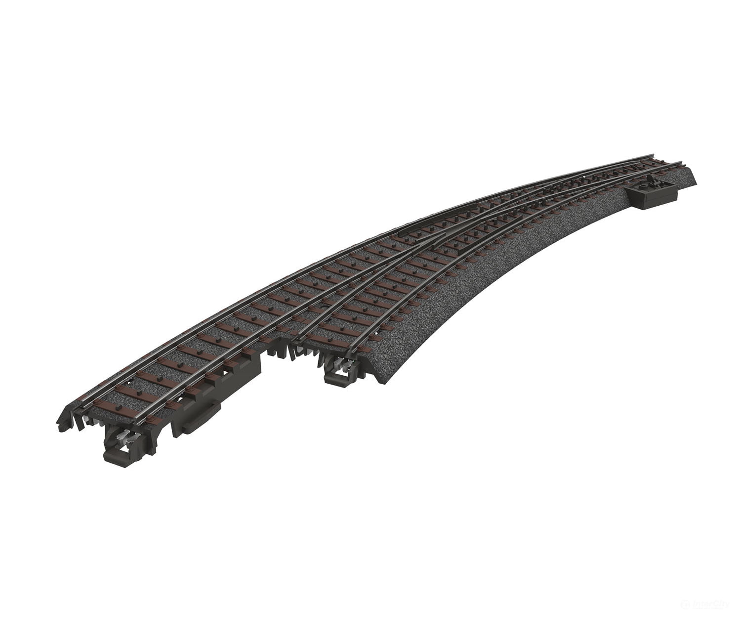 Marklin 24771 Left Curved Turnout 515 mm - Default Title (IC-MARK-24771)