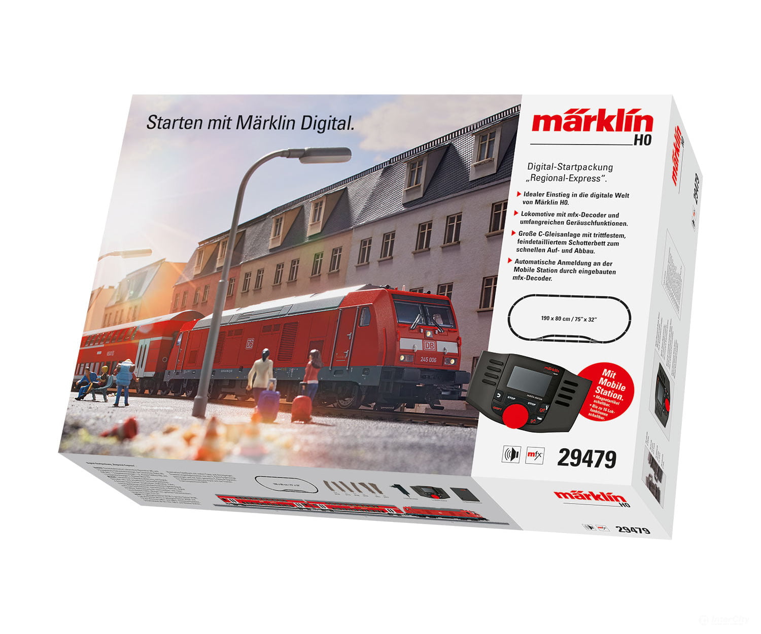 Marklin 29479 DB AG "Regional Express" Digital Starter Set - Default Title (IC-MARK-29479)