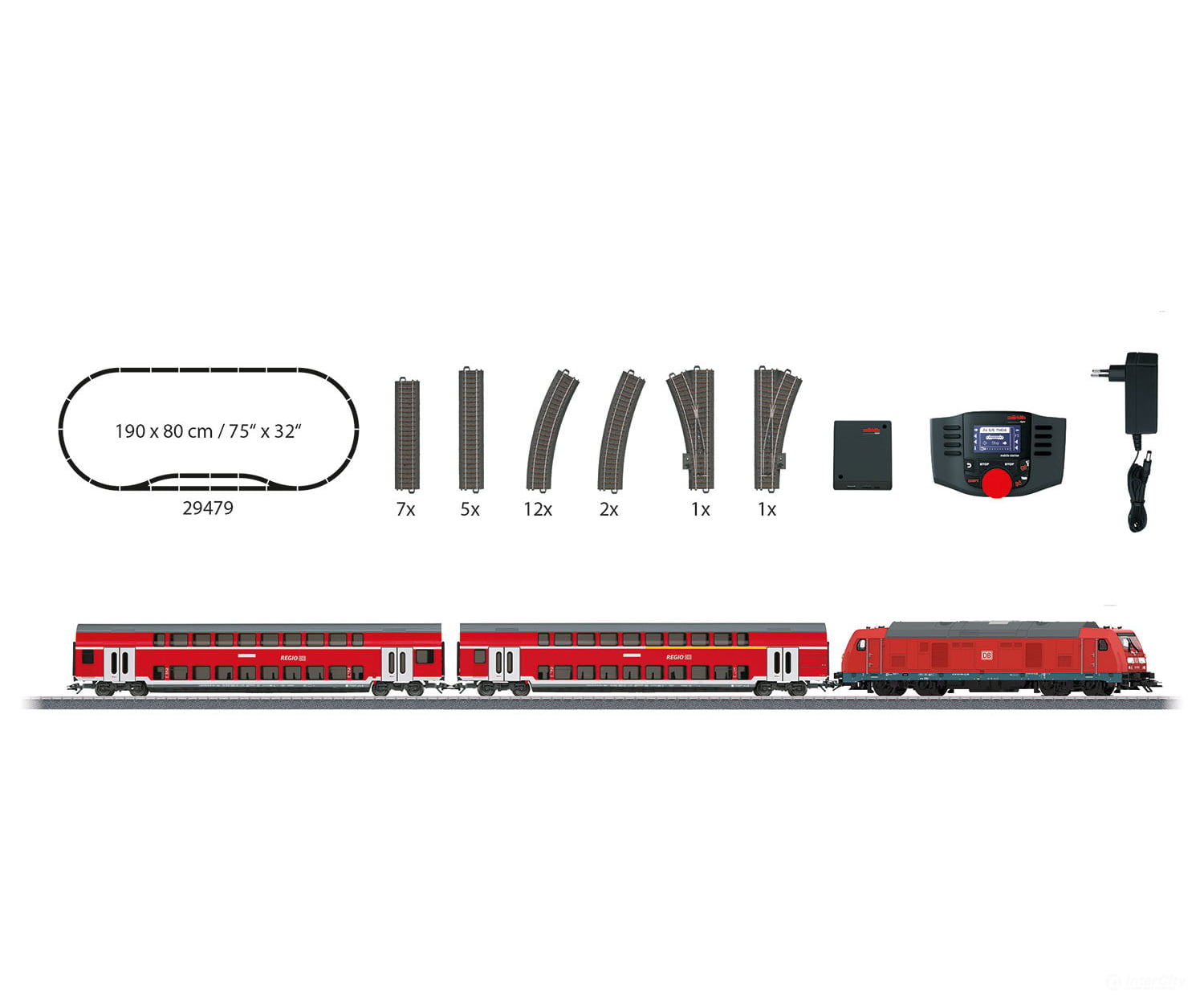 Marklin 29479 DB AG "Regional Express" Digital Starter Set - Default Title (IC-MARK-29479)
