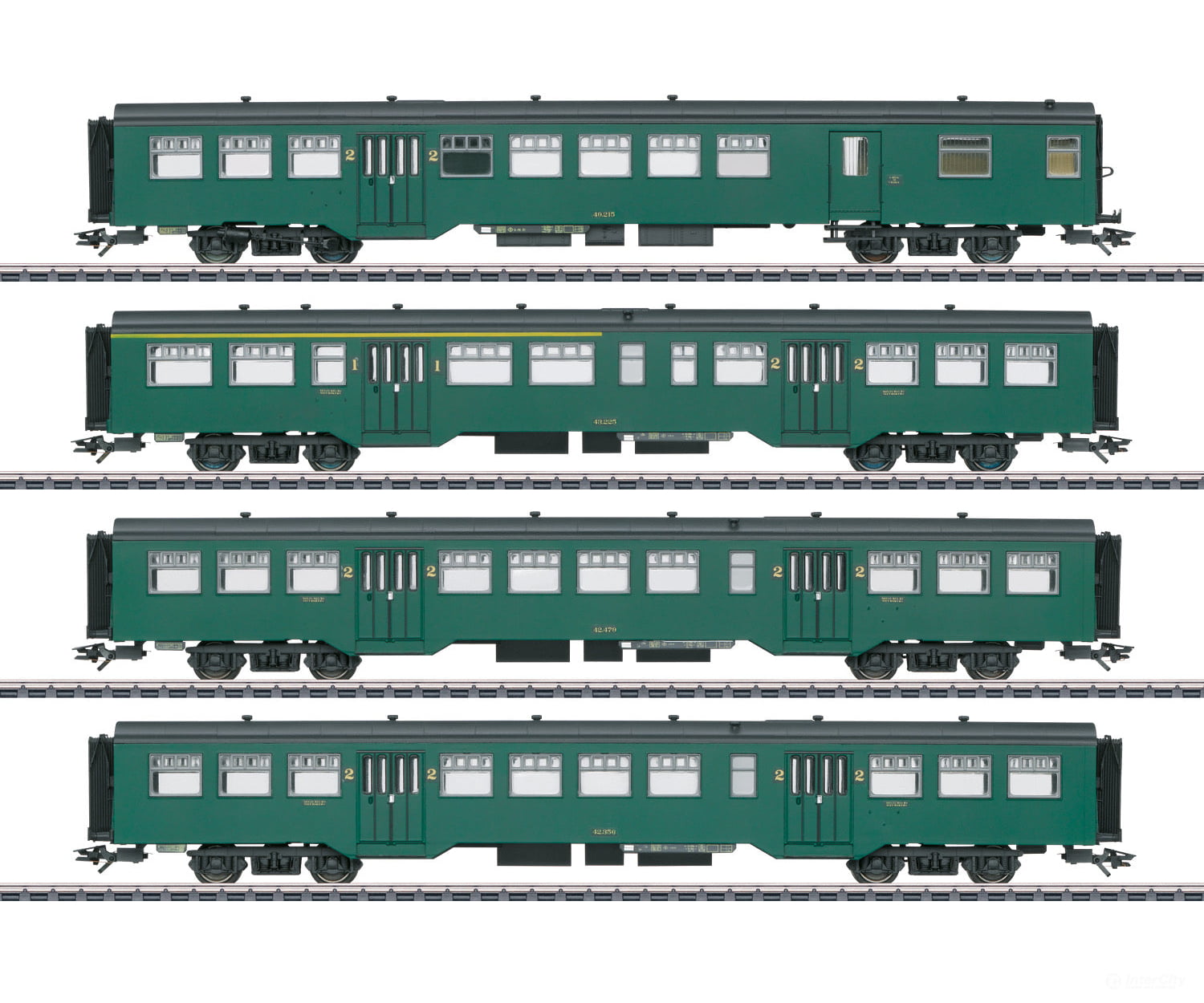 Marklin 43546 SNCB M2 Passenger Car Set - Default Title (IC-MARK-43546)