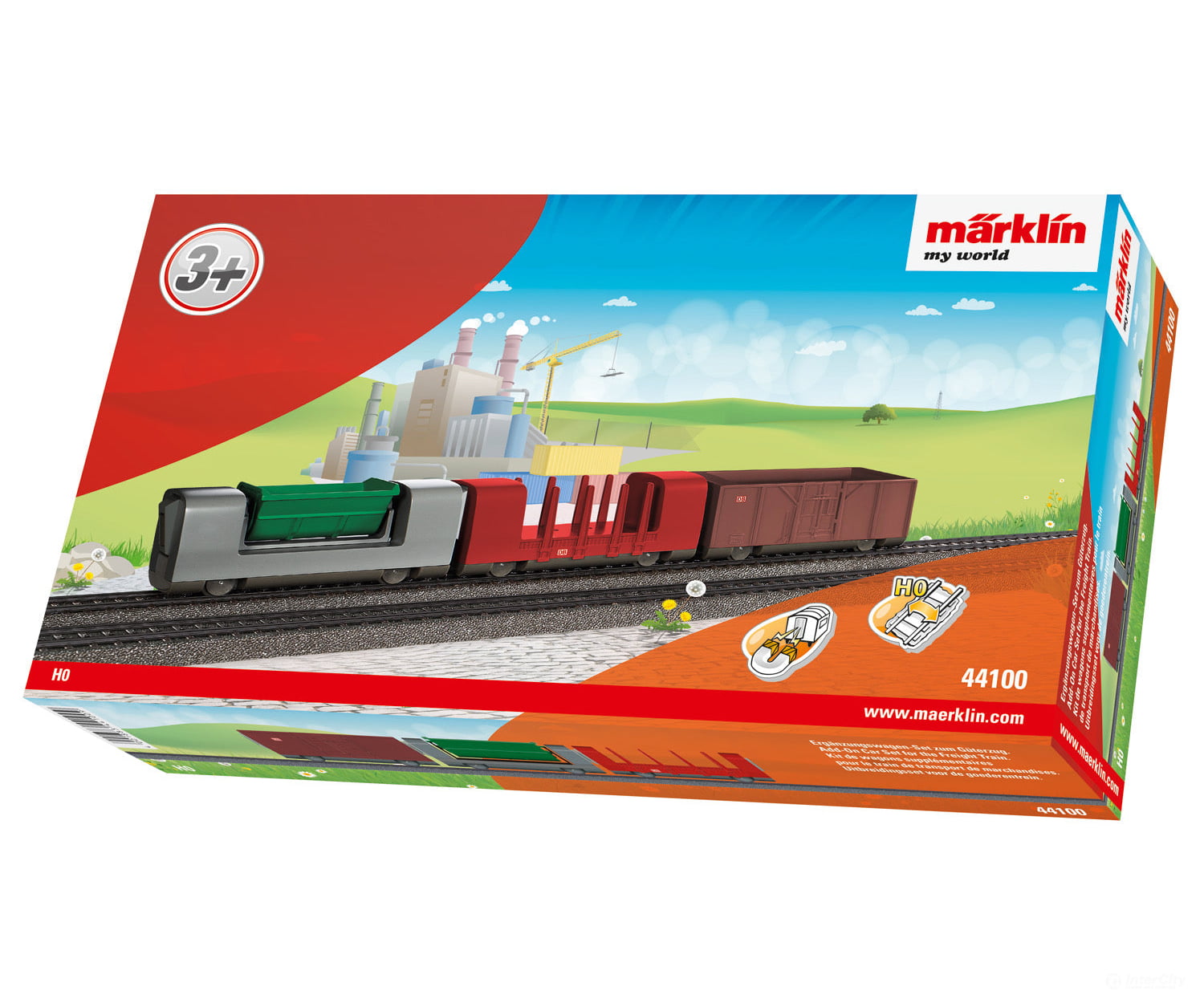 Marklin 44100 Marklin my world - Add-On Car Set for the Freight Train - Default Title (IC-MARK-44100)
