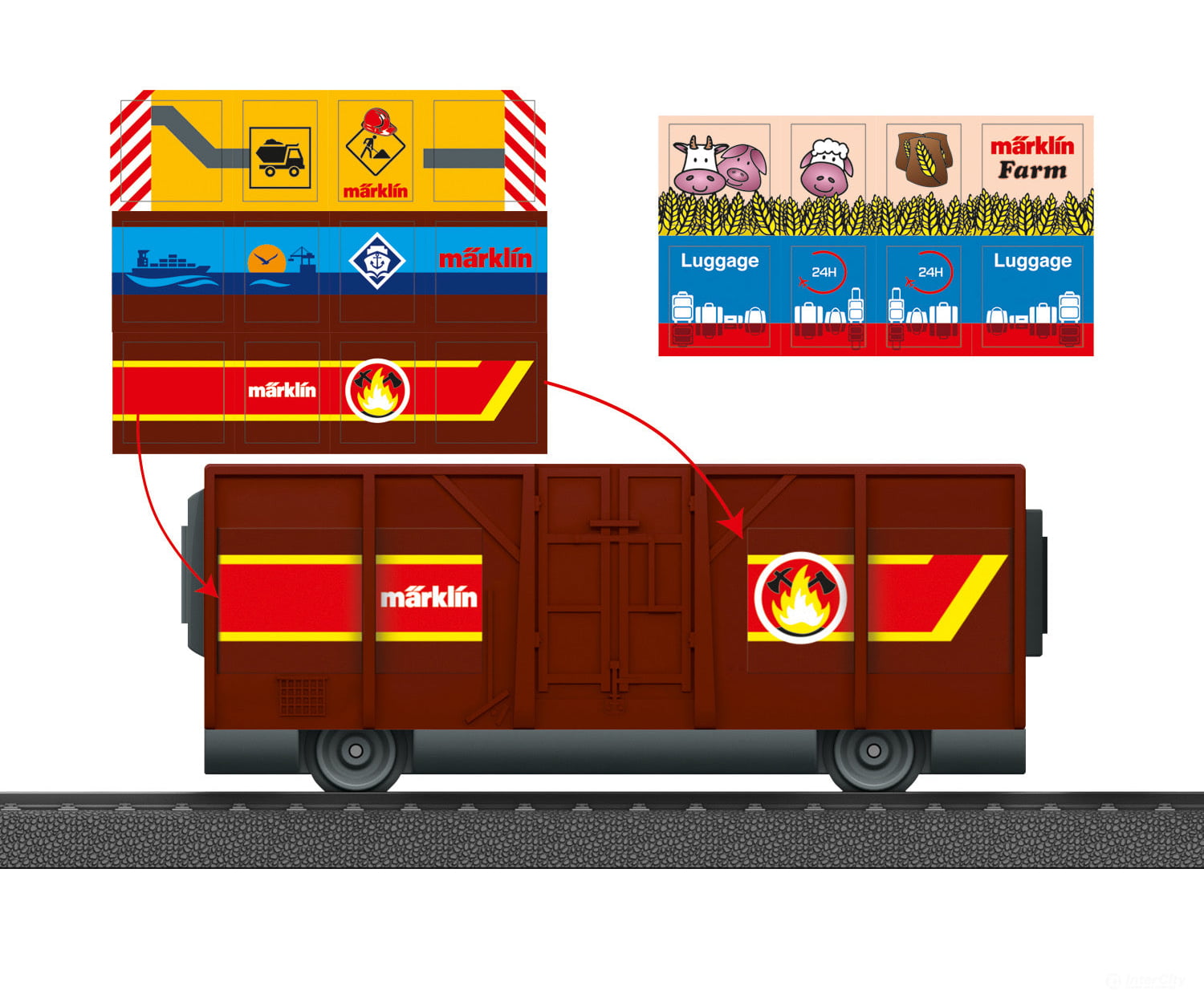 Marklin 44143 Marklin my world - Gondola - Default Title (IC-MARK-44143)