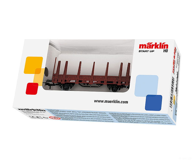 Marklin 4459 Db Start Up - Stake Car European Freight Cars