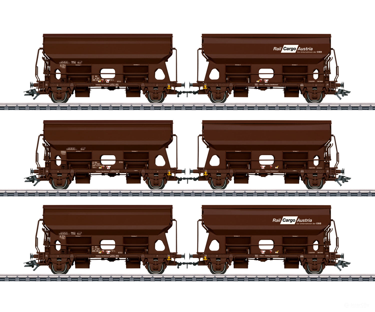 Marklin 46308 Hinged Roof Car Set - Default Title (IC-MARK-46308)