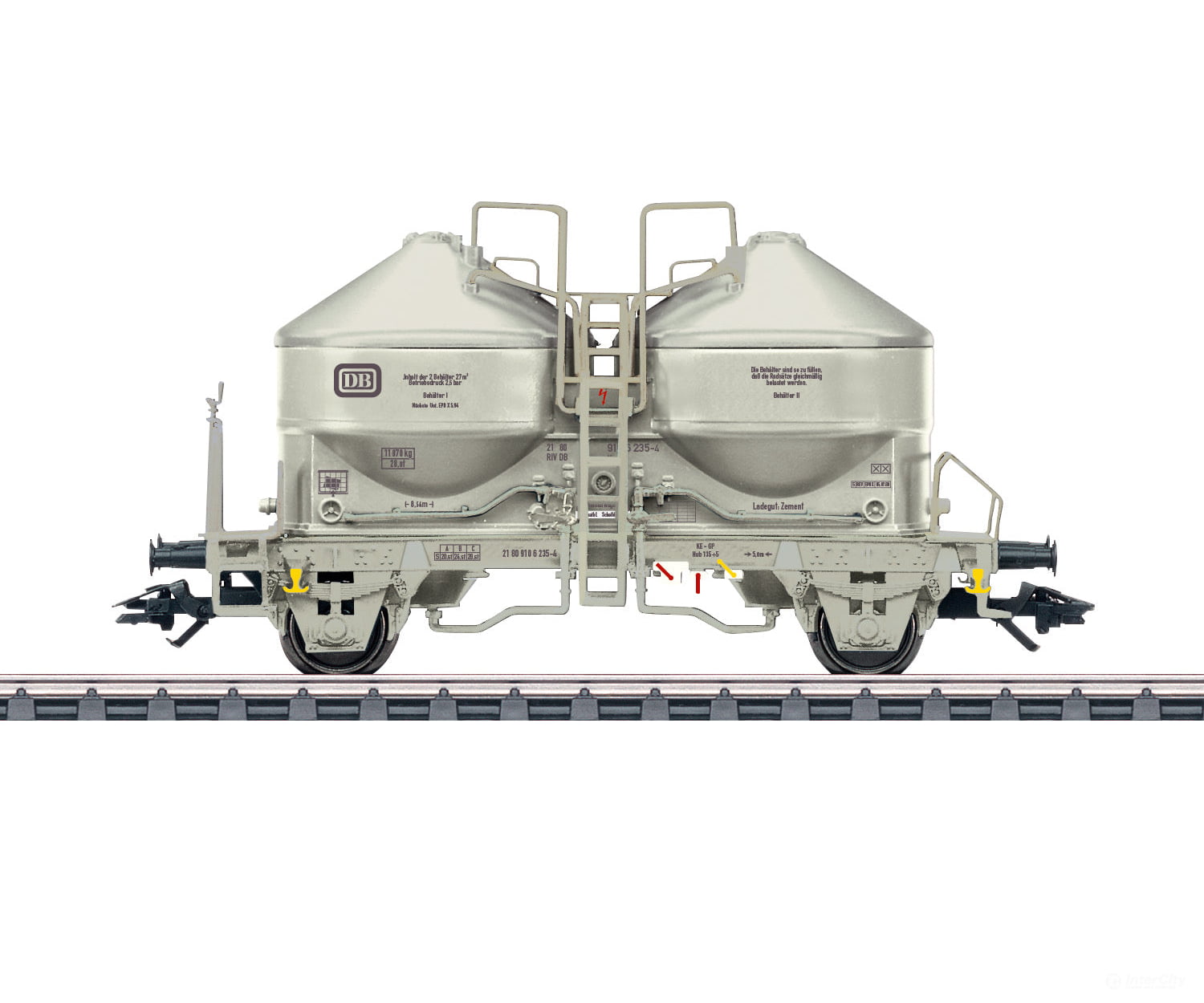 Marklin 4661 DB Type Ucs 908 Silo Container Car - Default Title (IC-MARK-4661)