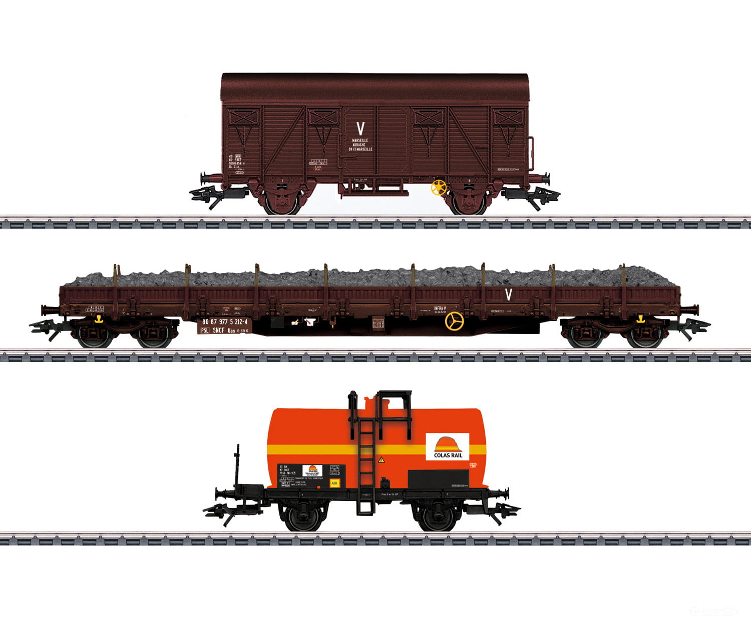 Marklin 47103 Colas Rail Freight Car Set - Default Title (IC-MARK-47103)