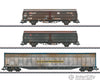 Marklin Ho 47349 Db Ag Sliding Wall Wagon Set (Mhi Exclusive Item) European Freight Cars