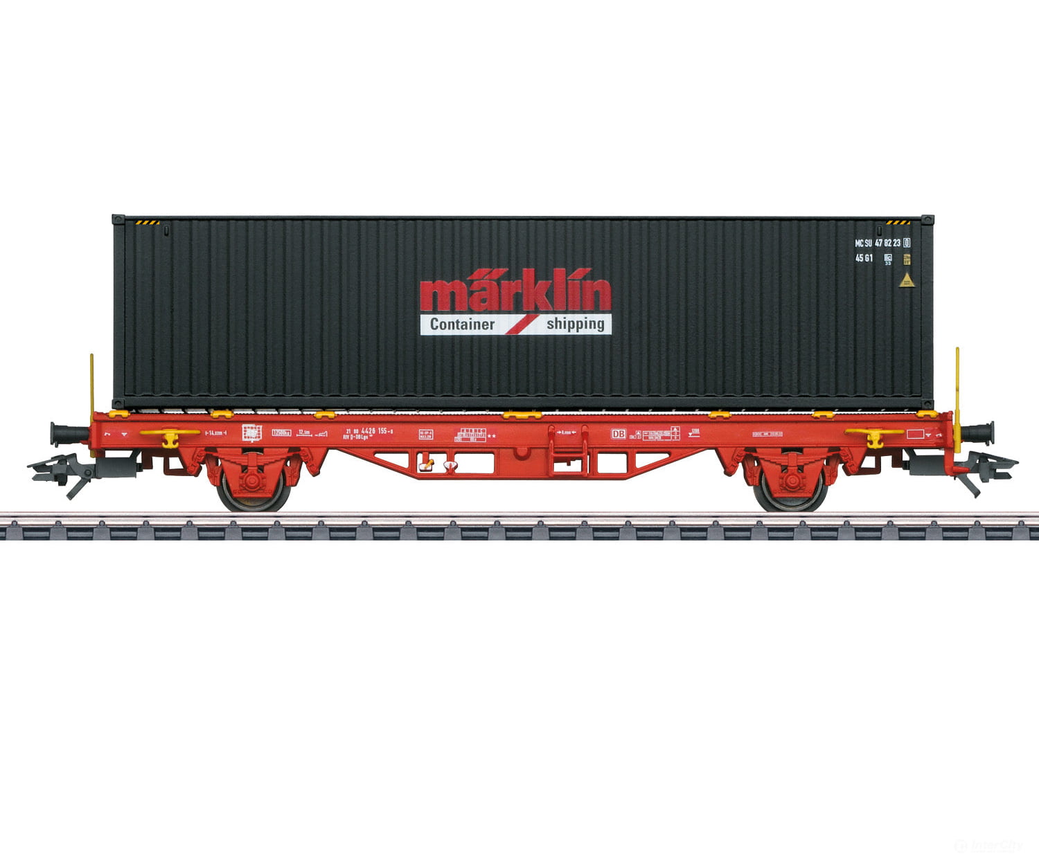 Marklin 47584 DB AG Type Lgs 580 Container Flat Car - Default Title (IC-MARK-47584)