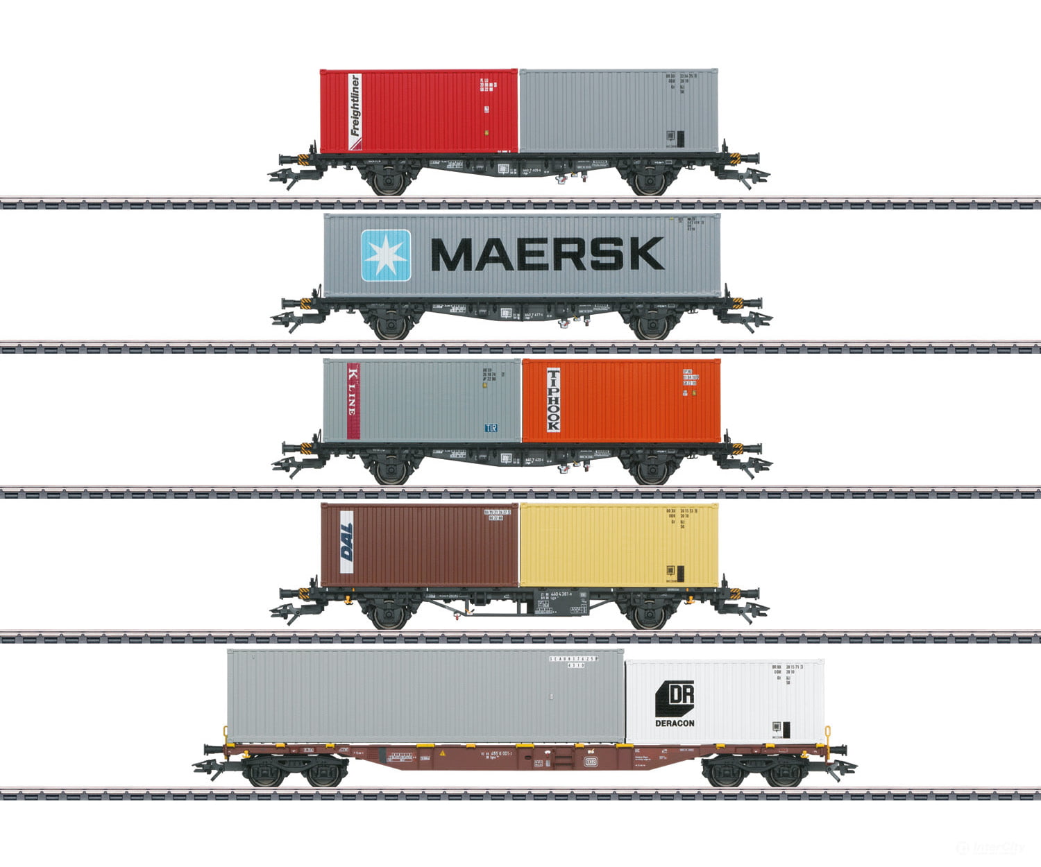 Marklin 47680 DB Container Transport Car Set - Default Title (IC-MARK-47680)