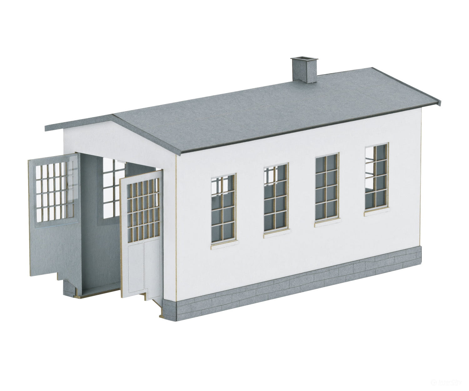 Marklin 72178 Small Locomotive Shed Building Kit - Default Title (IC-MARK-72178)