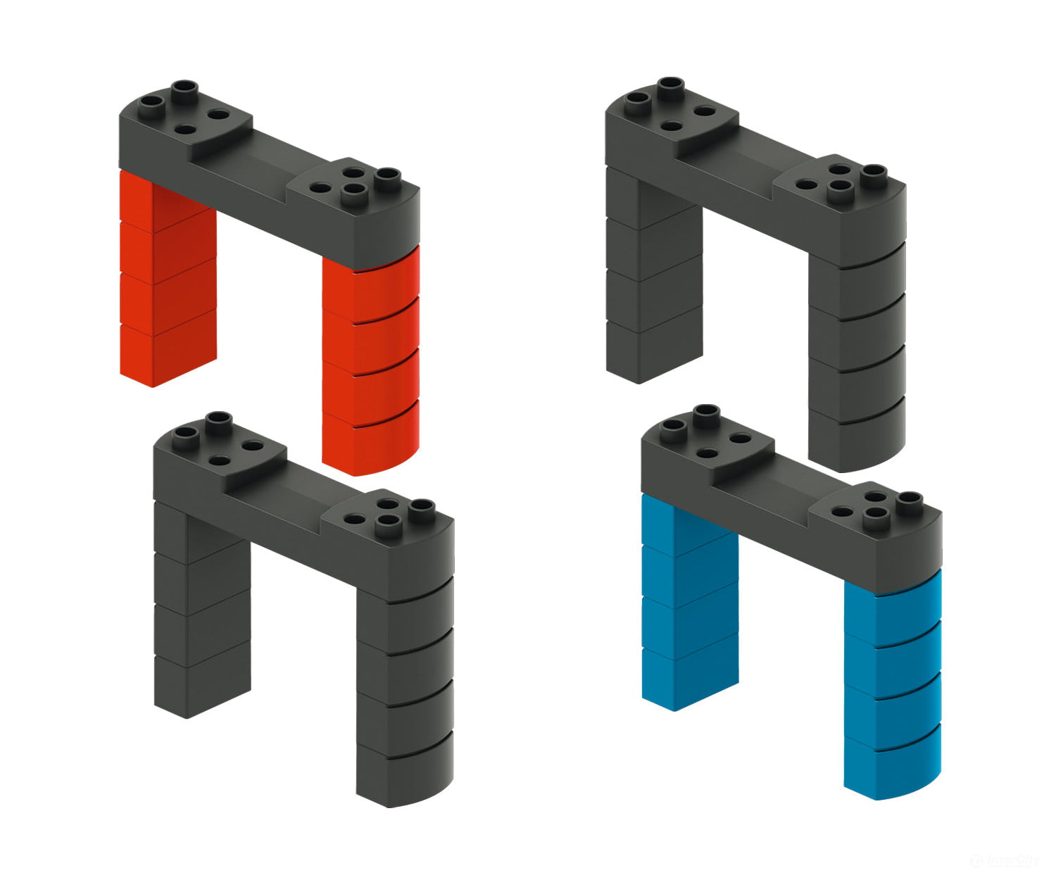 Marklin 72218 Marklin my world - Elevated Railroad Bridge Building Block Set - Default Title (IC-MARK-72218)