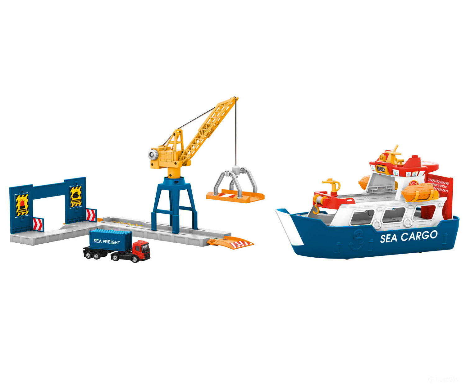 Marklin 72223 Marklin my world - Freight Ship and Harbor Crane - Default Title (IC-MARK-72223)