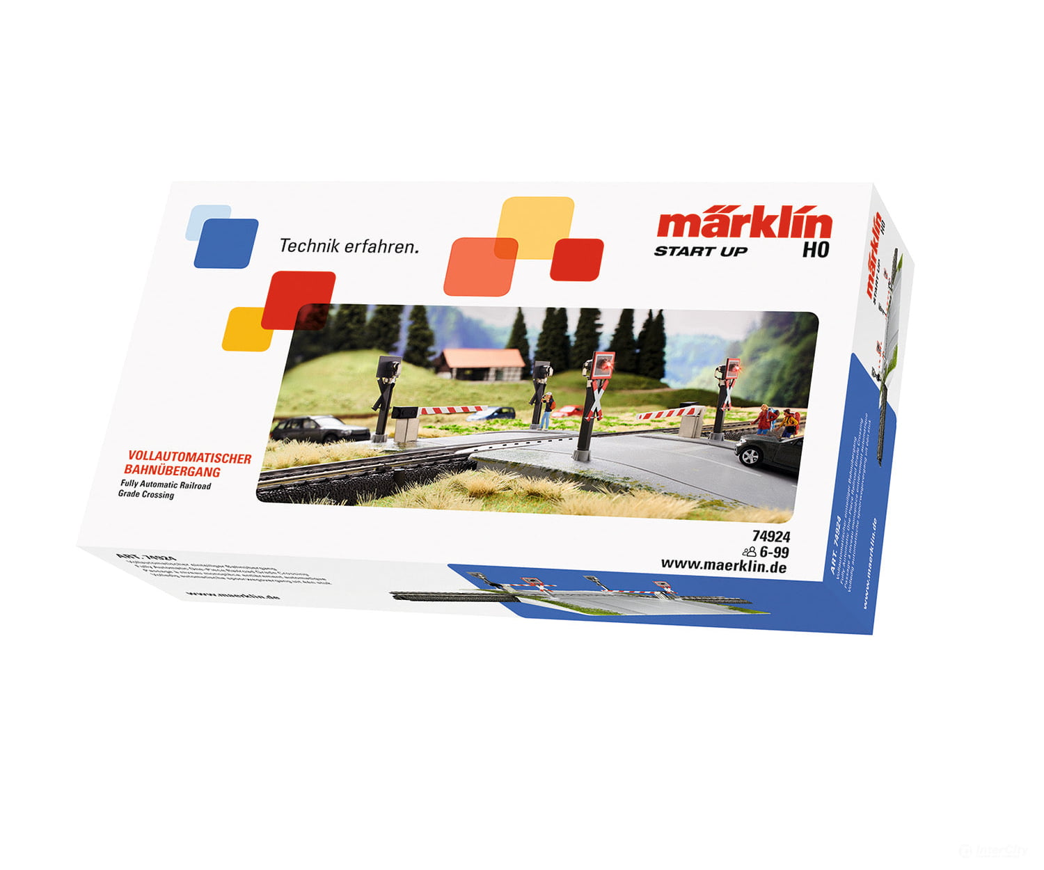Marklin 74924 Marklin Start up - Fully Automatic Railroad Grade Crossing - Default Title (IC-MARK-74924)