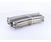 Marklin MBC HO 3 Pieces of Curved Metal Bridges with Solid Center Track (#1) - Tunnels & Bridges